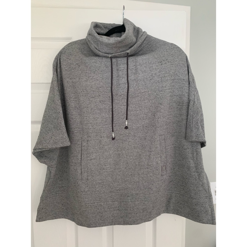 Joules poncho- Heathered grey- Size Small